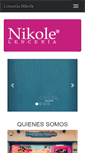 Mobile Screenshot of nikole.com.ar
